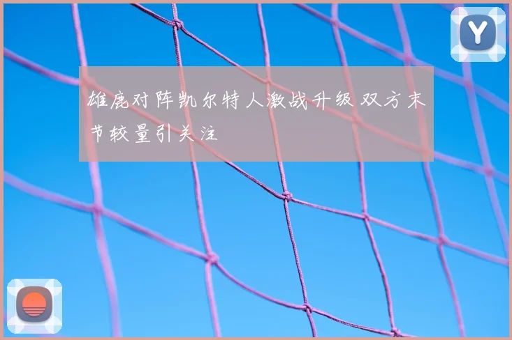 雄鹿对阵凯尔特人激战升级 双方末节较量引关注