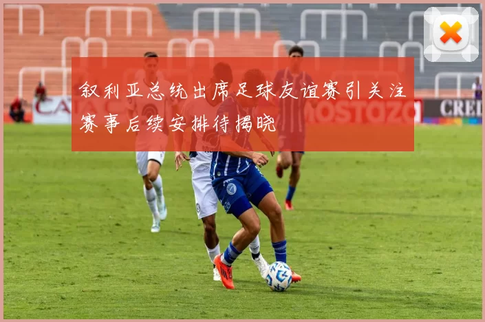 叙利亚总统出席足球友谊赛引关注赛事后续安排待揭晓