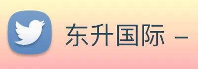 东升国际 - 「品质引领发展，专注成就未来」 Logo